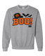 BOO! Halloween Sweatshirt | Matching Adult & Youth Crewneck | Family Halloween Outfit - Unisex Sizing