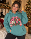 Merry Mama Christmas Hoodie – Retro Holiday Graphic Pullover