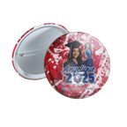 Custom Class of 2025 Grunge Graduation T-Shirt, Stole, Fans and Buttons Bundle 🎓