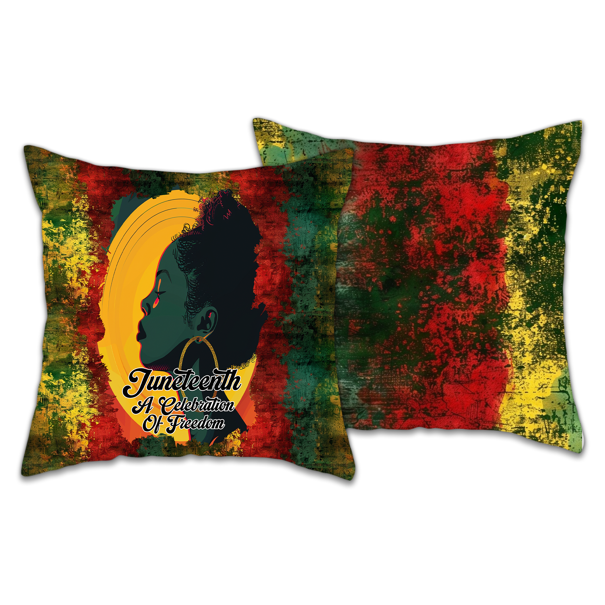 🎉Juneteenth " A Celebration Of Freedom" Pillow