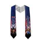 Custom Class of 2025 Grunge Graduation T-Shirt & Stole Set 🎓