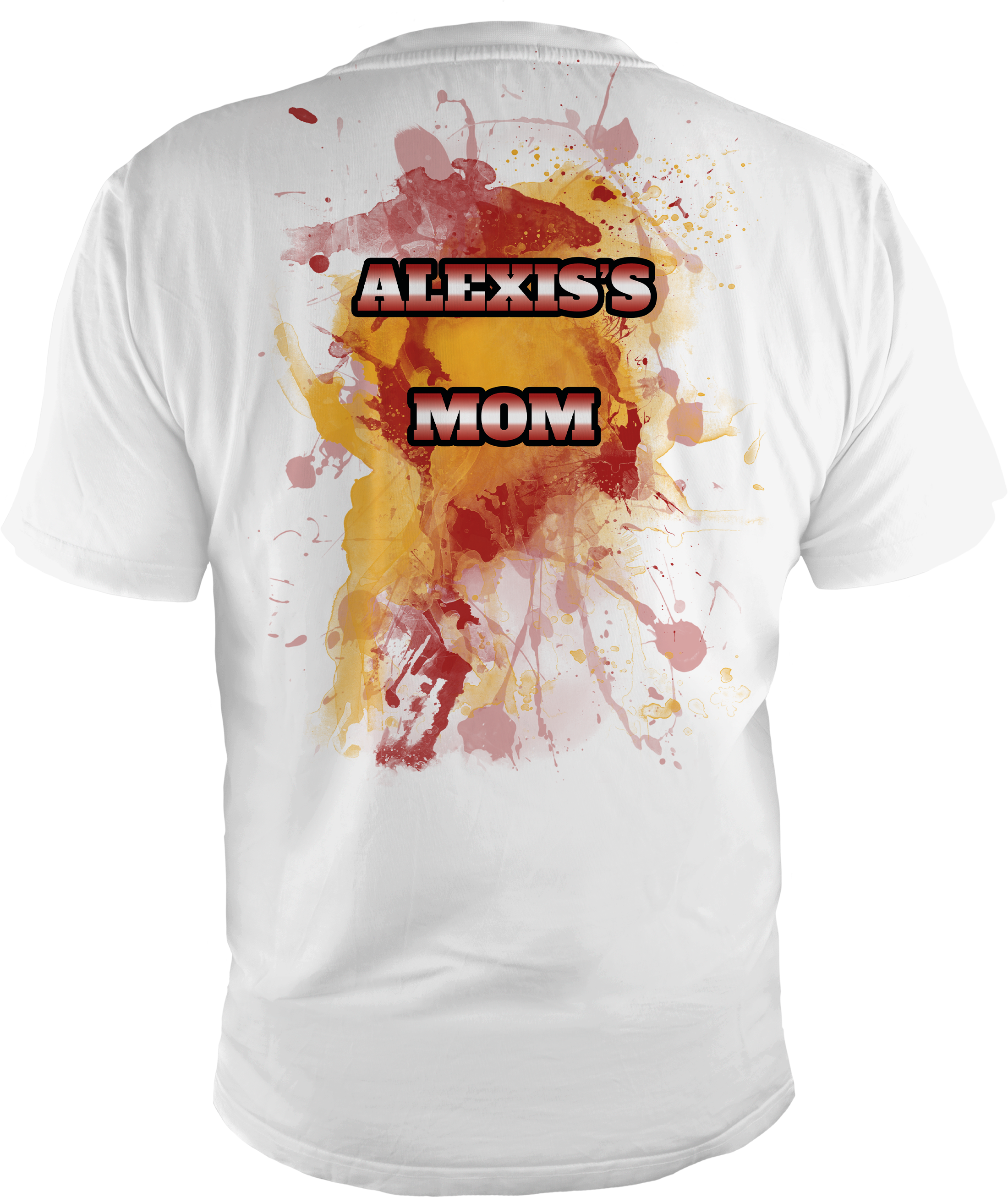 🎉Personalized "My Heart Is On That Field" Cheerleader Graphic T-Shirt - For You and Your Family🎉 #2 Secondary image