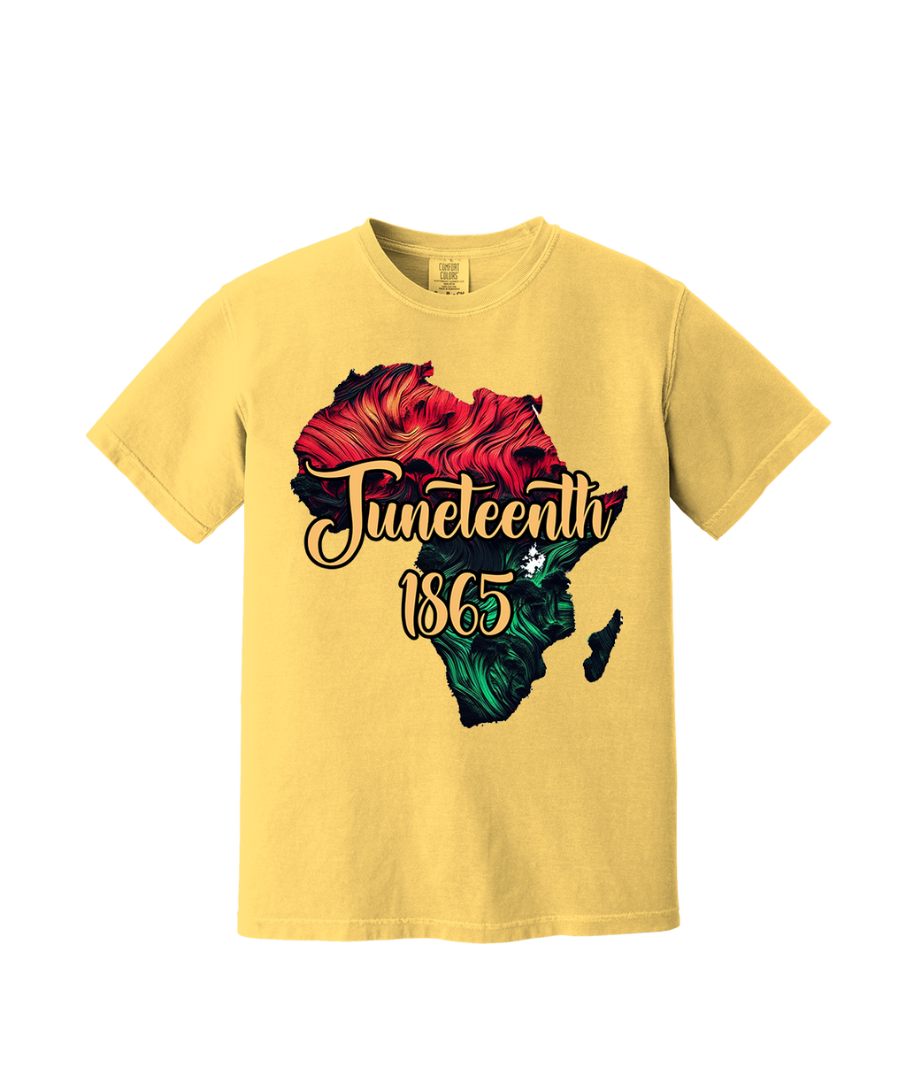 🔥"Juneteenth 1865" Comfort Colors T-Shirt🔥