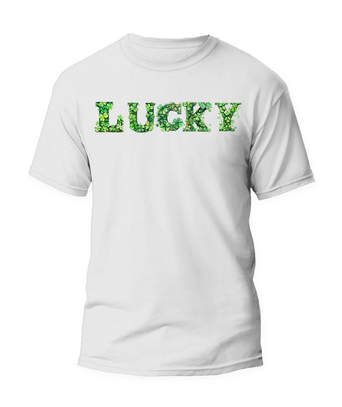 🍀 "LUCKY" St. Patrick's Day Graphic T-Shirt🍀 Main image