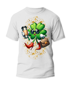 Shamrock Lady St. Patrick's Day Graphic T-Shirt🍀