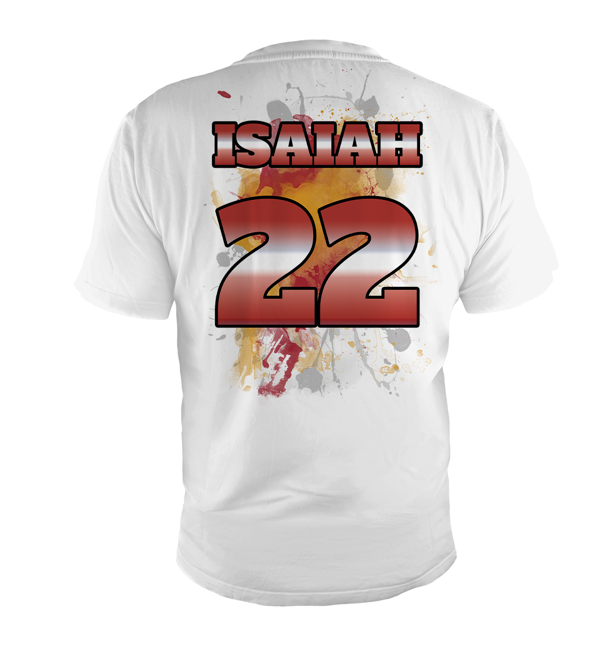 Dashing Thru The Field Custom Christmas Football T-Shirt- For You and Your Family🎉 Secondary image