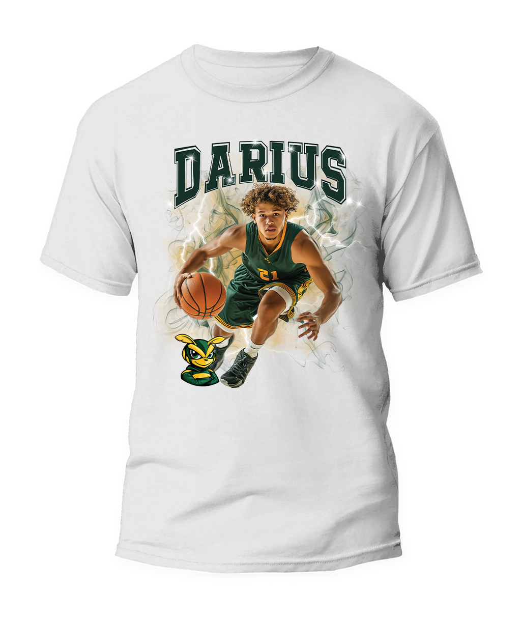 🎉Personalized Bootleg Style Basketball T-Shirt - For You and Your Family🎉