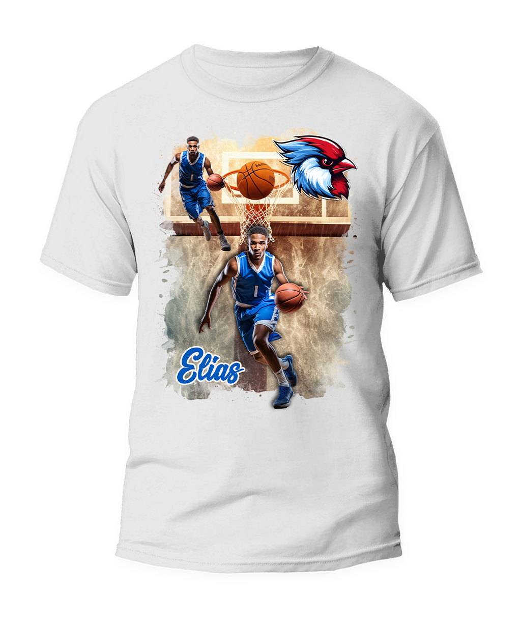 🎉Personalized "Basketball Mom" Graphic T-Shirt - For You and Your Family🎉