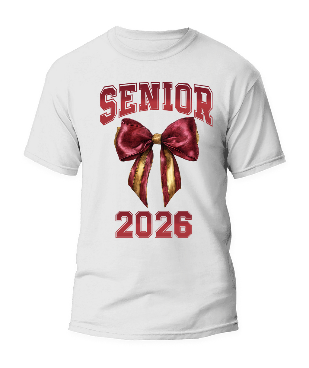 Personalized Senior Class of 2026 Graduation T-Shirt | Custom School Colors
