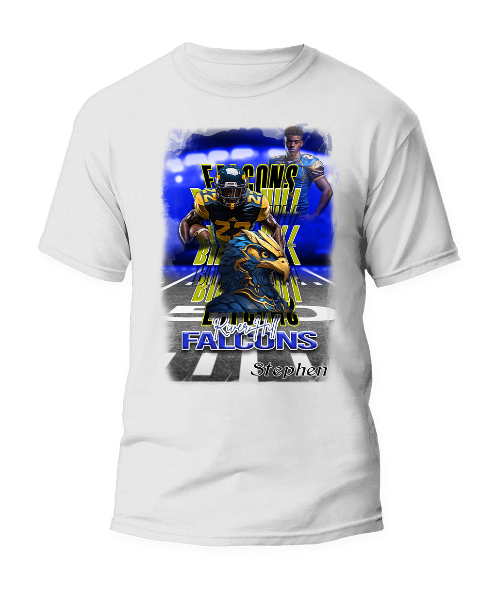 🎉Custom Trendy Mascot Graphic Football T-Shirt - For You and Your Family🎉