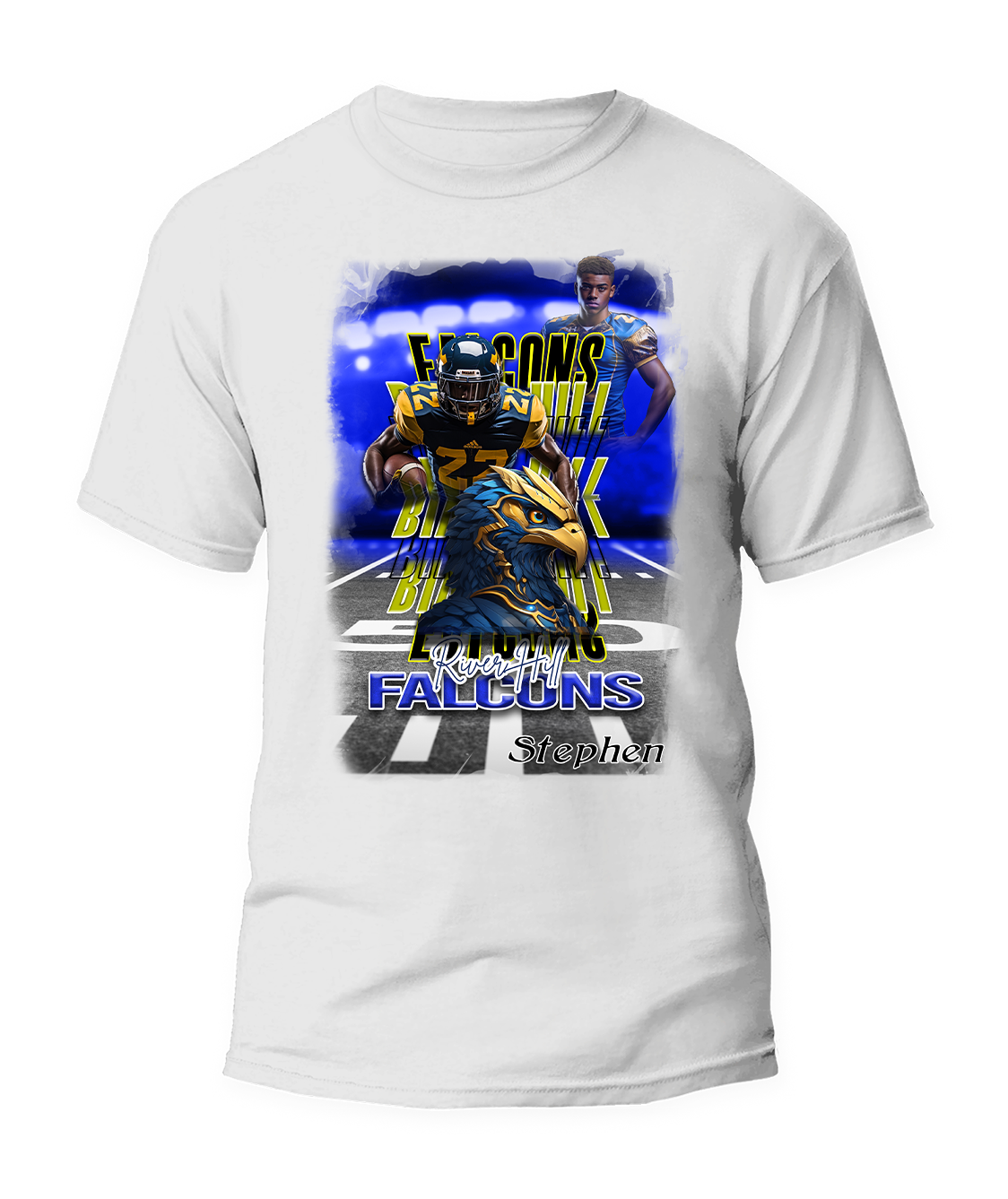 🎉Custom Trendy Mascot Graphic Football T-Shirt - For You and Your Family🎉