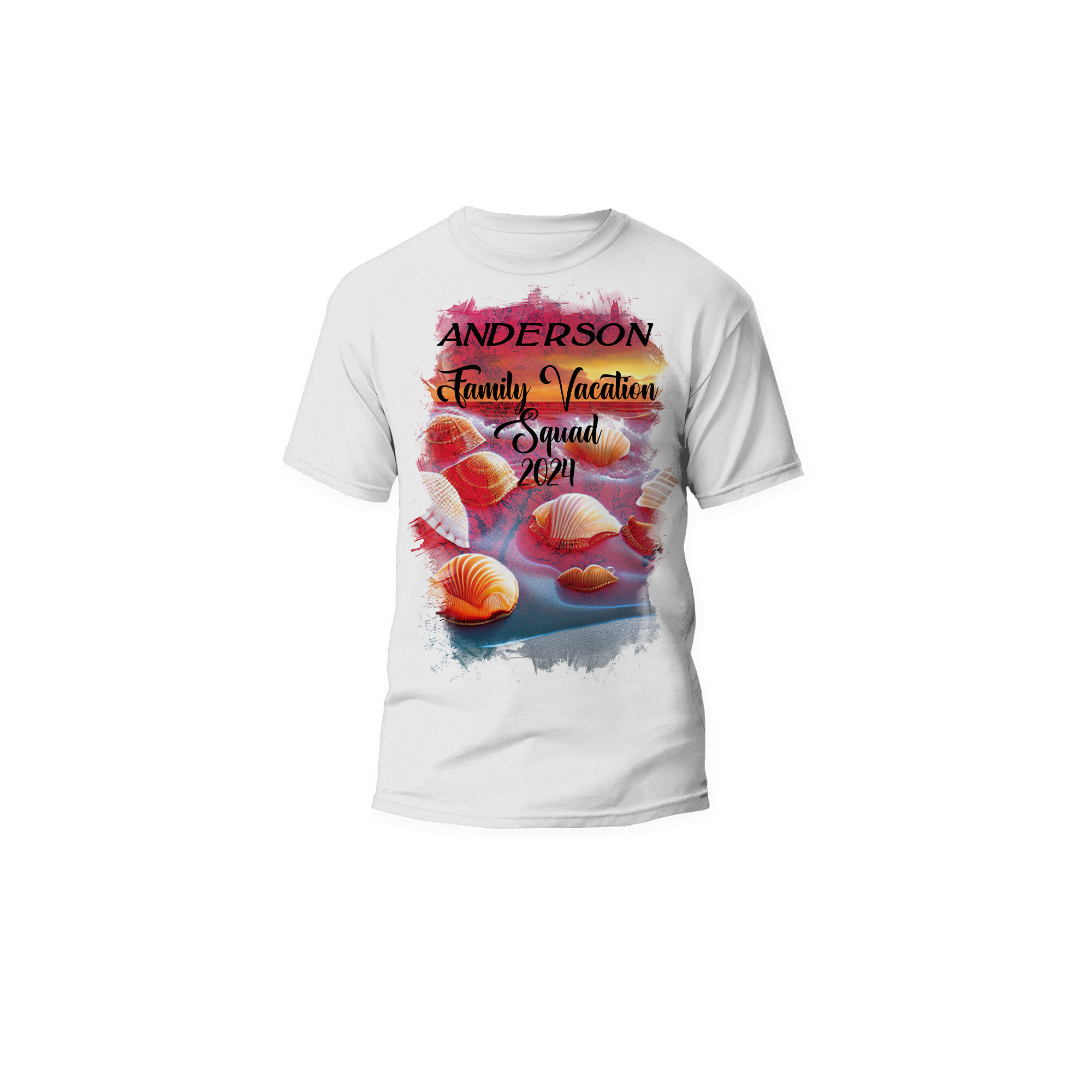 Personalized Family Vacation Squad T-Shirt | Adult and Youth Sizes Main image