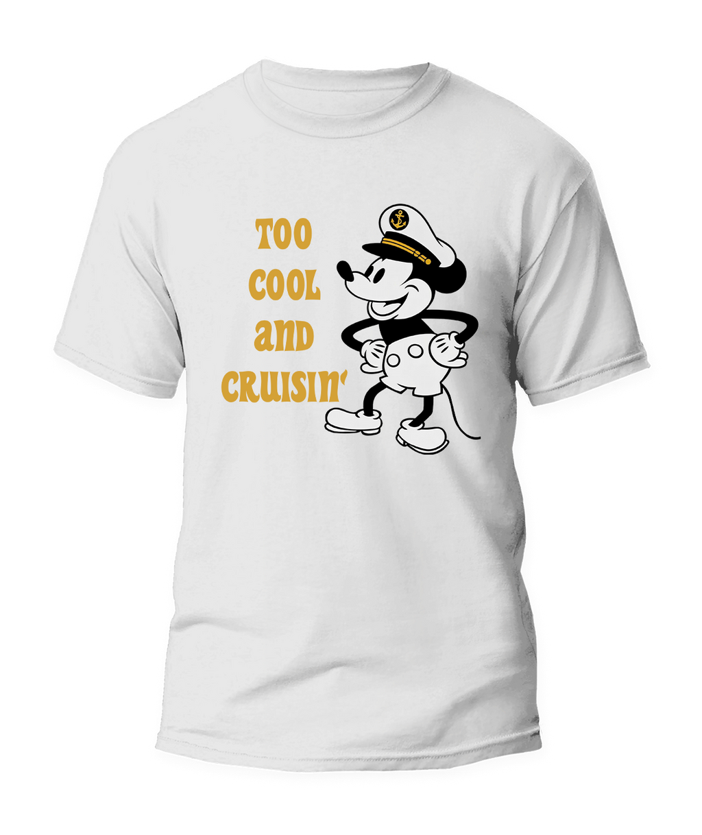 Too Cool and Cruisin’ Vacation Graphic T-Shirt