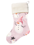 🎉Custom Pink Baby's First Christmas Stocking🎉