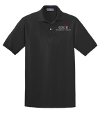 Jerzees Unisex 437 Spotshield Polo with COGTB Temple Staff Logo