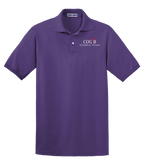 Jerzees Unisex 437 Spotshield Polo with COGTB Temple Staff Logo