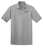 Jerzees Unisex 437 Spotshield Polo with COGTB Temple Staff Logo