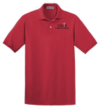 Jerzees Unisex 437 Spotshield Polo with COGTB Temple Staff Logo