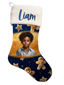 🎉Personalized Gingerbread Man Theme Christmas Stocking🎉