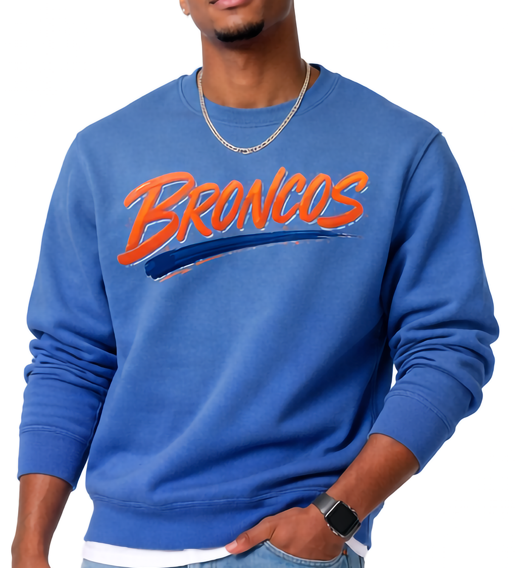 Broncos Heritage Unisex Crewneck Sweatshirt