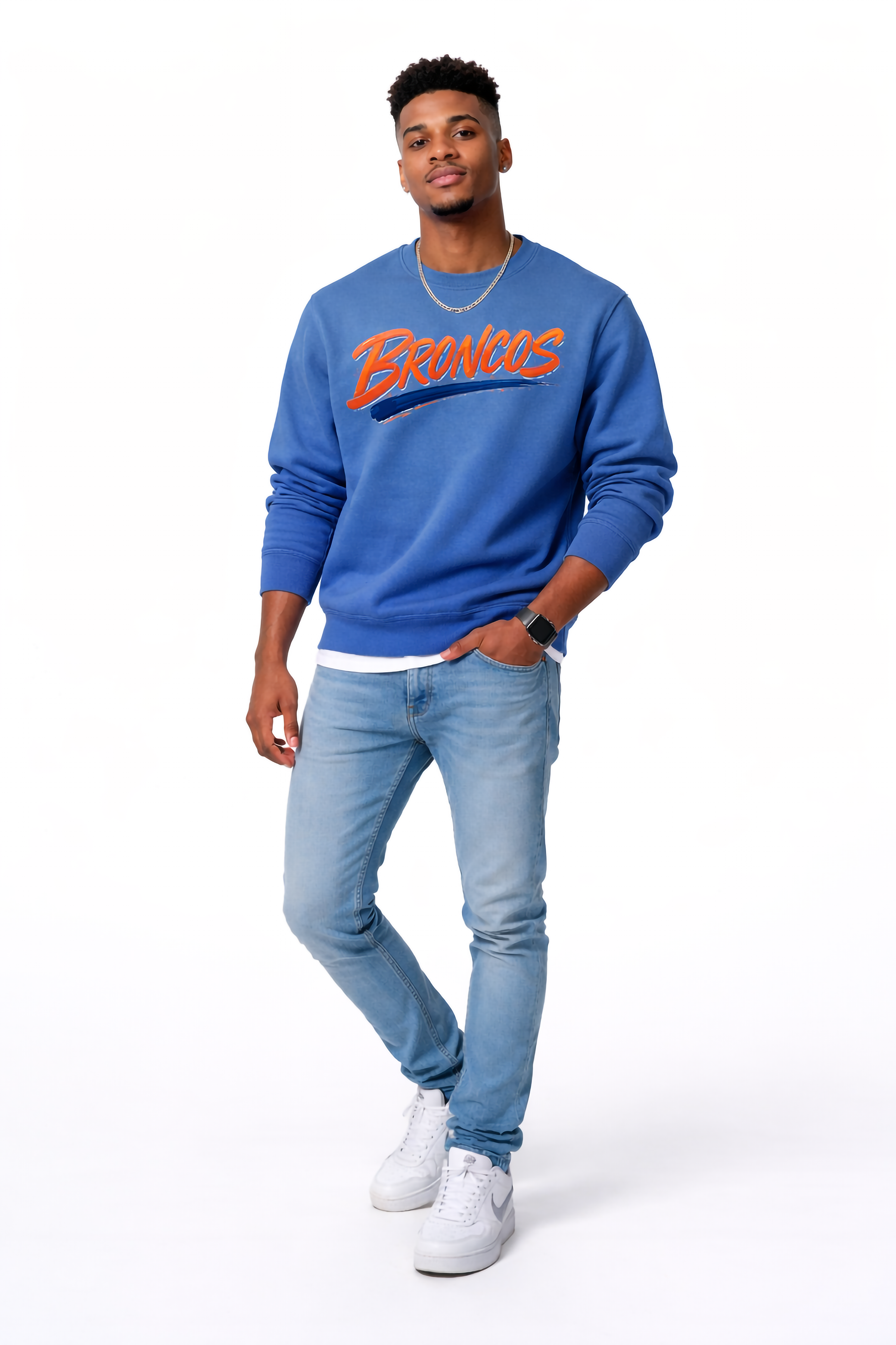 Broncos Heritage Unisex Crewneck Sweatshirt