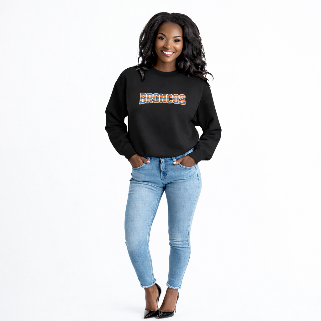 BRONCOS Classic Unisex Crewneck Sweatshirt