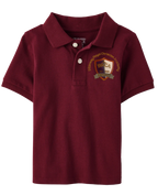 The Children’s Place Boys Uniform Pique Polo Embroidered with School Logo