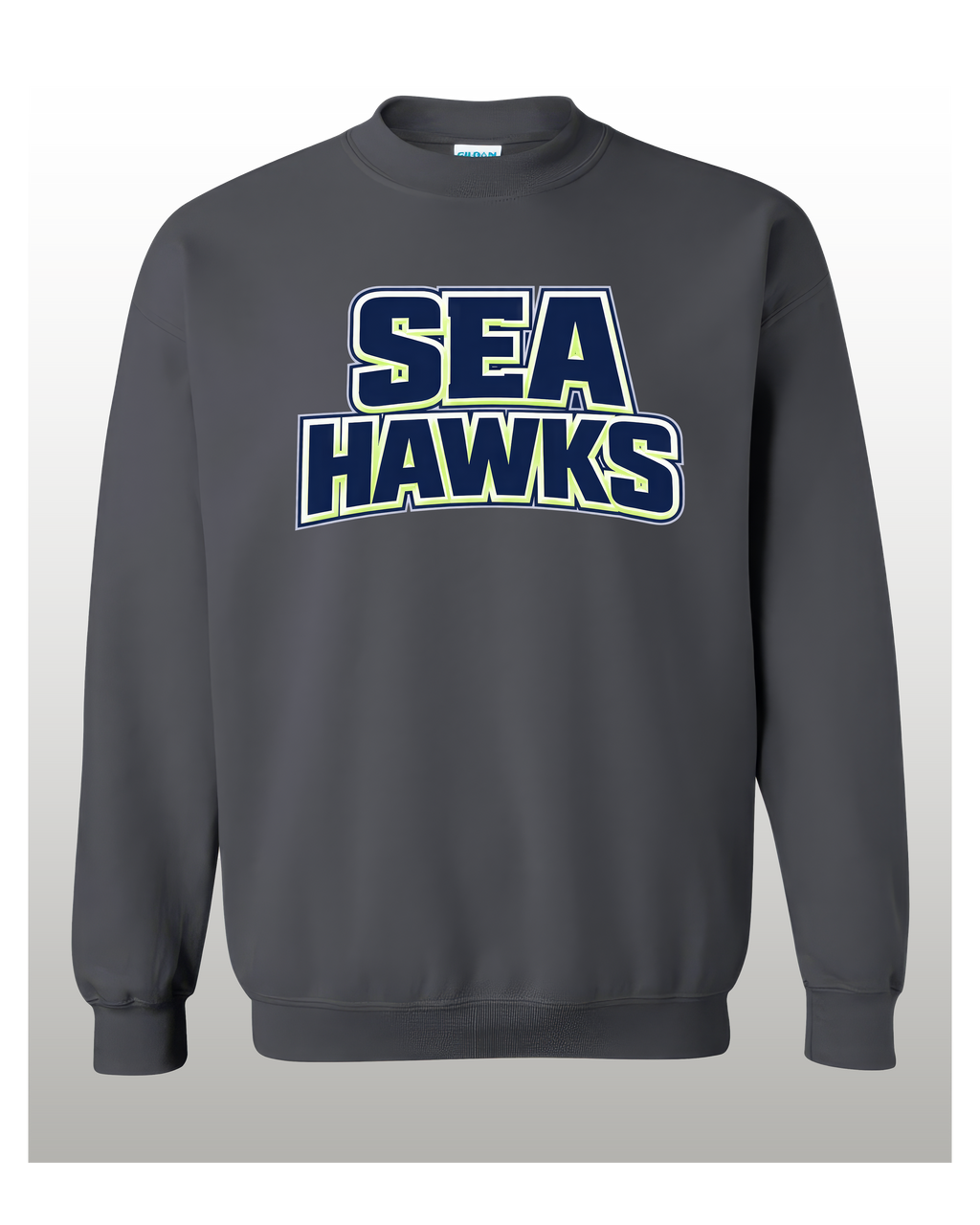 SEAHAWKS Charcoal Classic Unisex Crewneck Sweatshirt
