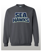SEAHAWKS Charcoal Classic Unisex Crewneck Sweatshirt