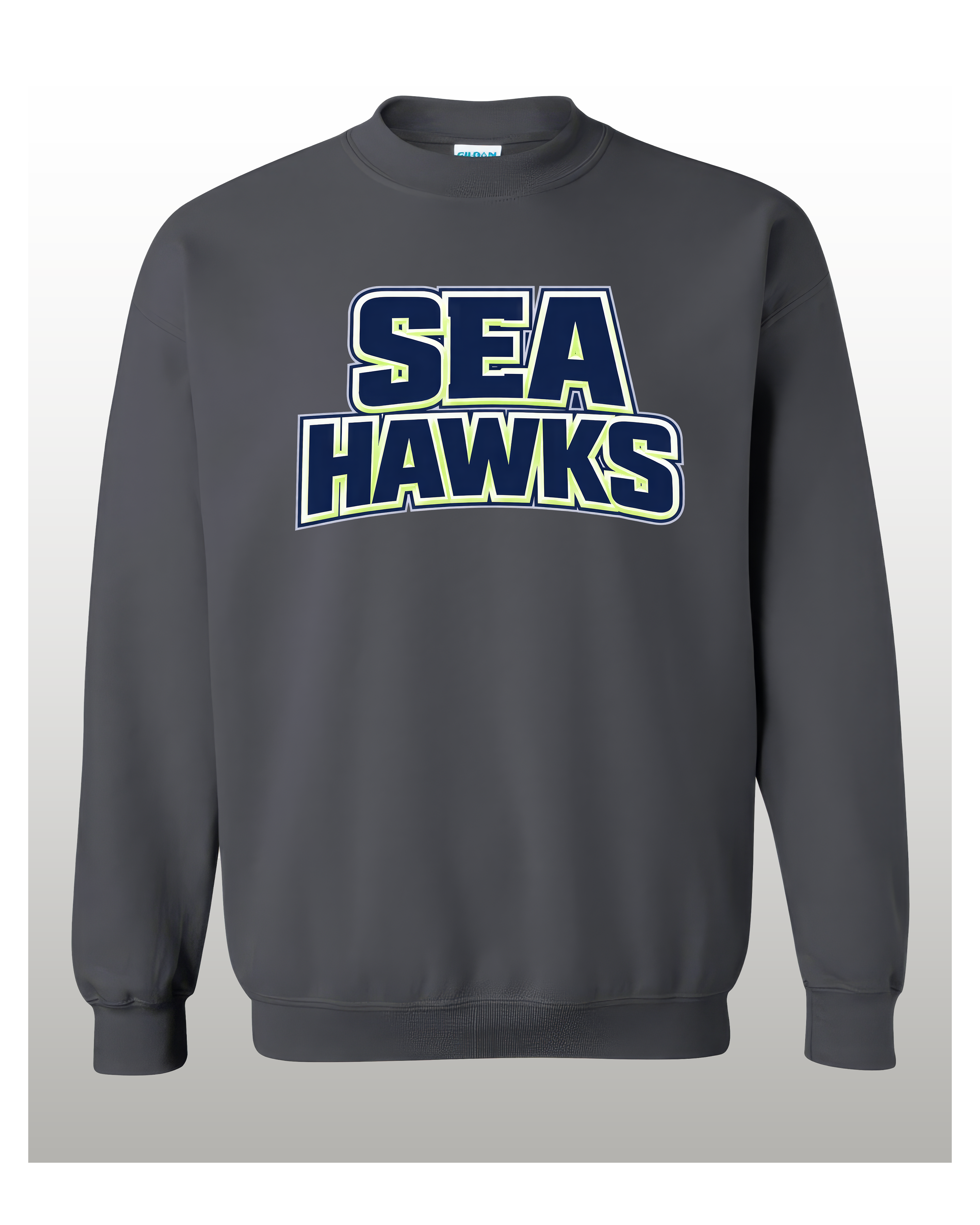 SEAHAWKS Charcoal Classic Unisex Crewneck Sweatshirt