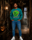 Cowboys Never Die Comfort Colors Sweatshirt | Western Skull Halloween Crewneck #2