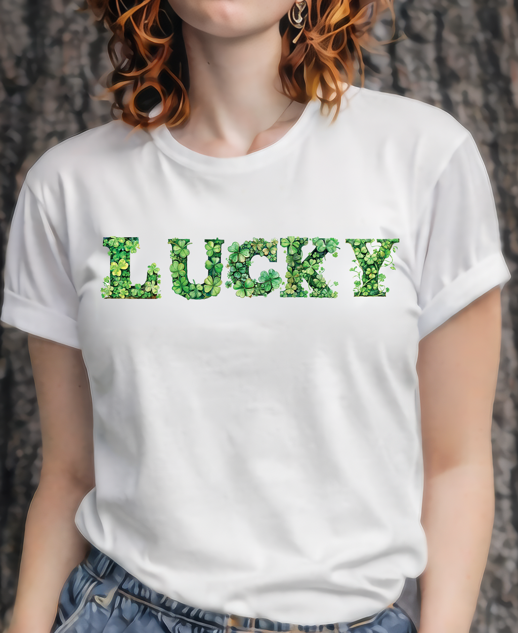 LUCKY St. Patrick's Day Graphic T-Shirt🍀