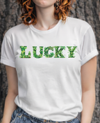 LUCKY St. Patrick's Day Graphic T-Shirt🍀