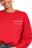 Committed Couples Sweatshirt | Personalized Date Minimal Crewneck