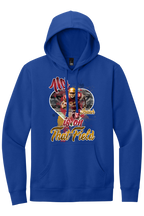🎉Royal Personalized "My Heart Is On That Field" Graphic Football Hoodie🎉