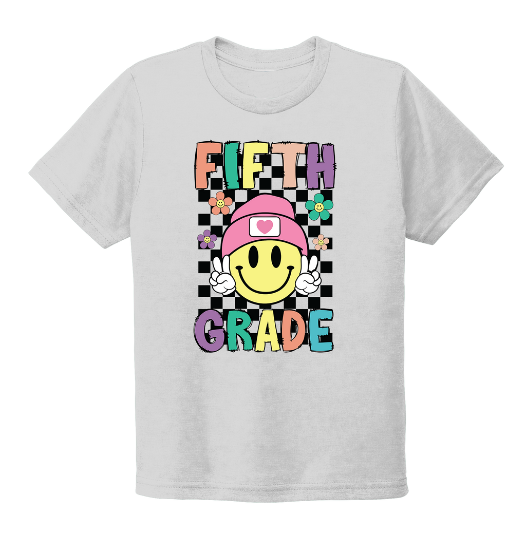 "Fifth Grade" Youth Back To School T-Shirt