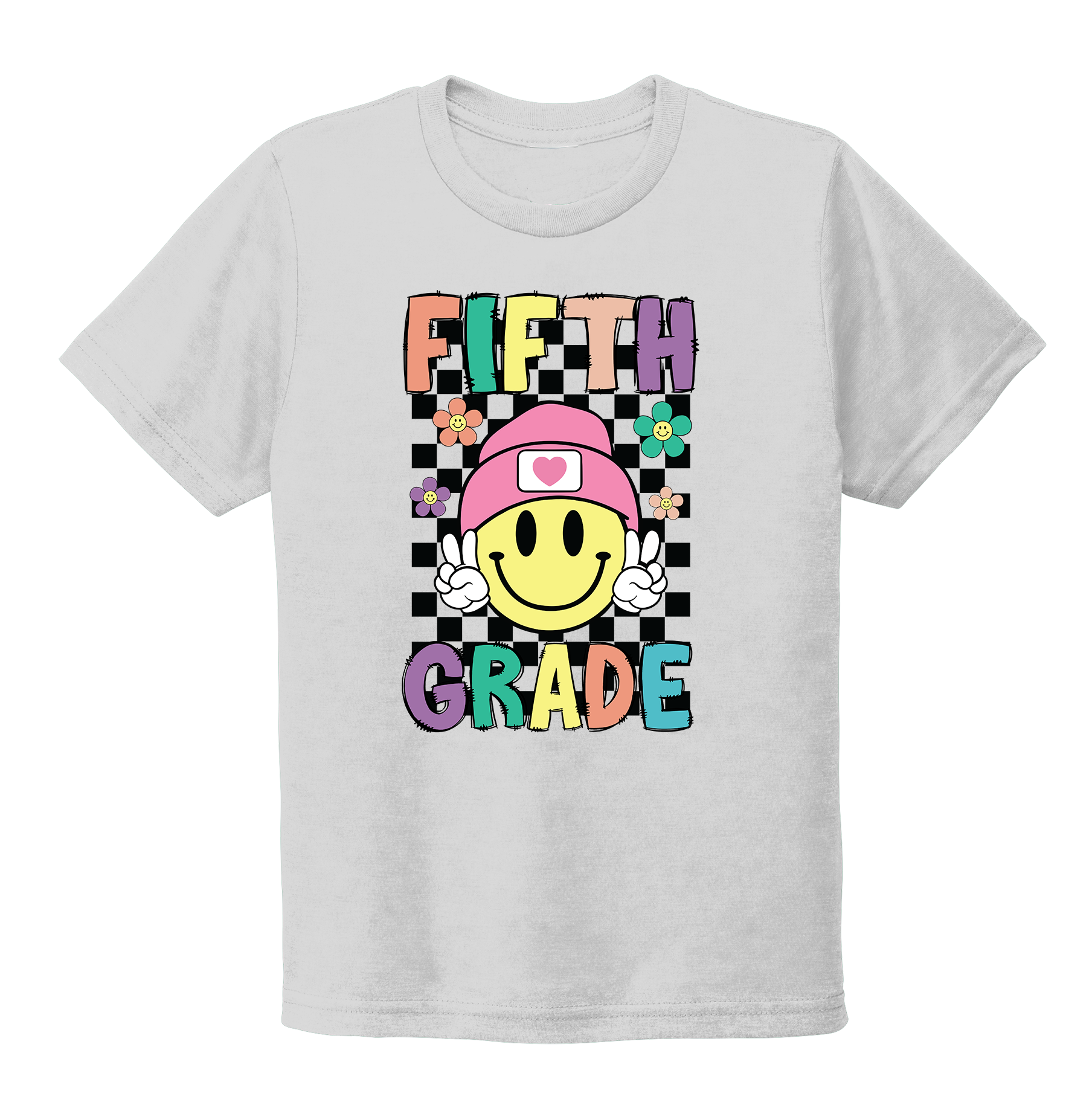 "Fifth Grade" Youth Back To School T-Shirt