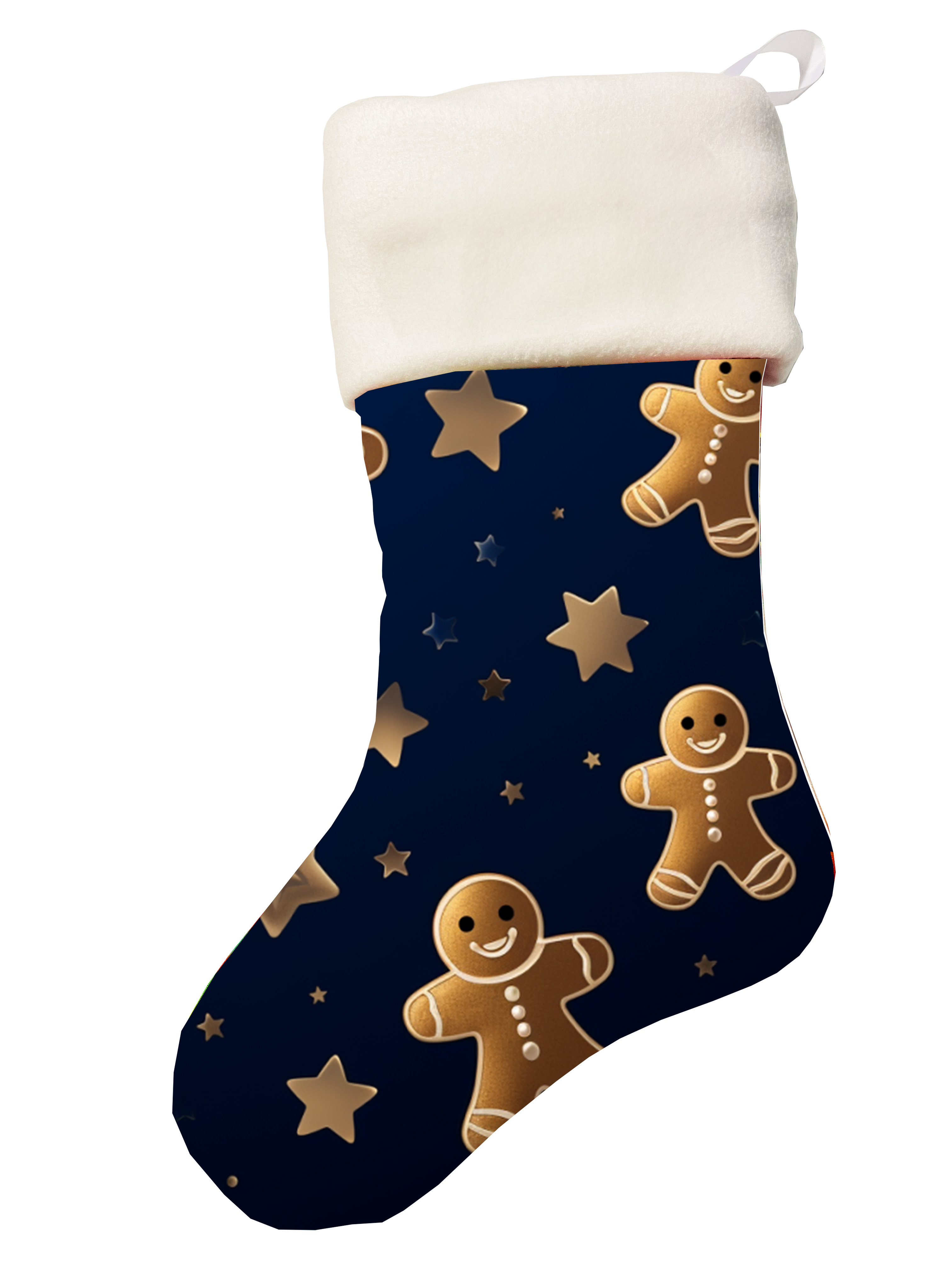 🎉Personalized Gingerbread Man Theme Christmas Stocking🎉