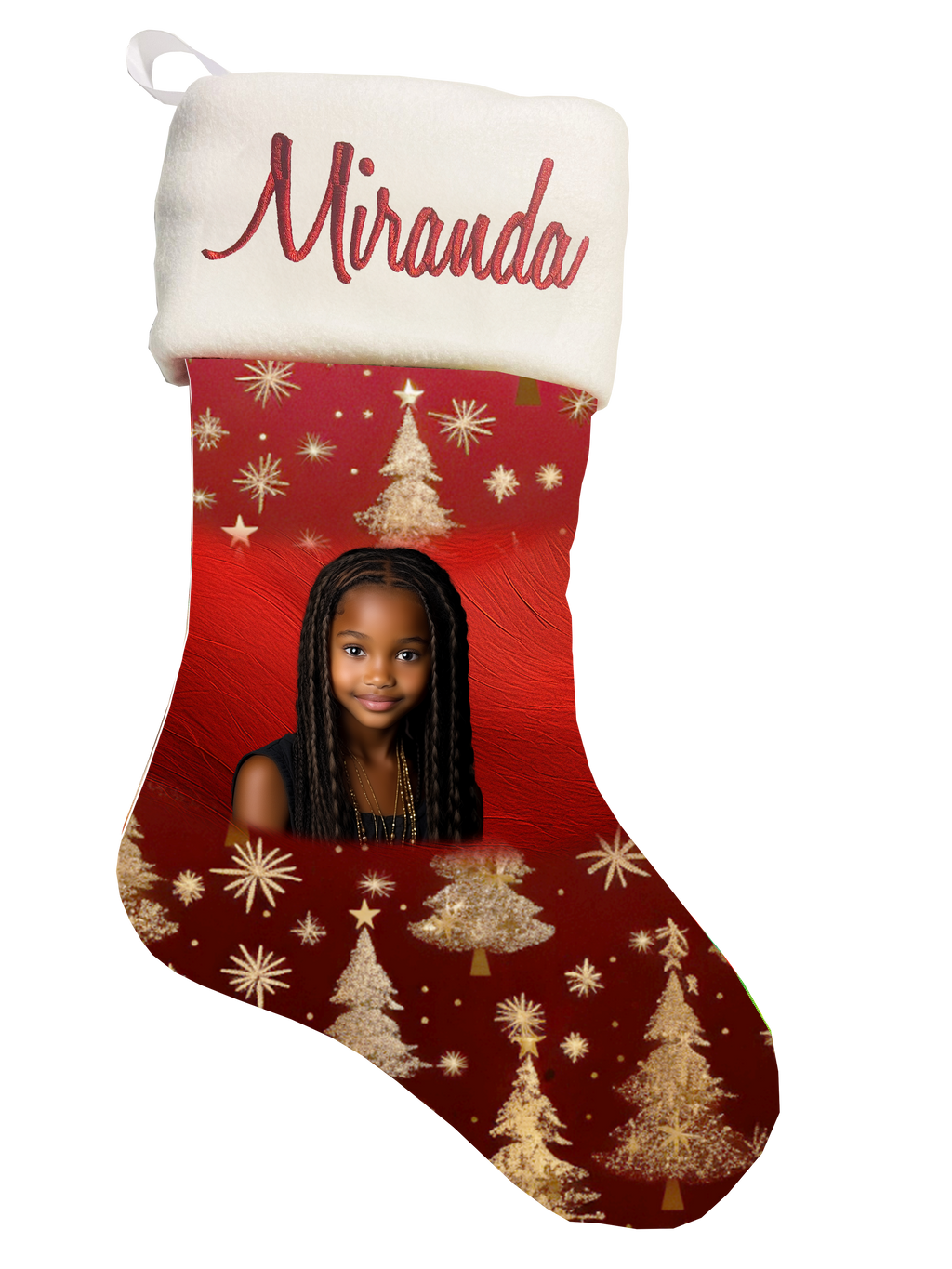 🎉Personalized Christmas Tree Theme Christmas Stocking🎉