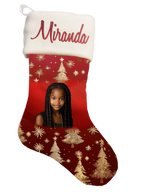🎉Personalized Christmas Tree Theme Christmas Stocking🎉