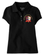 The Children’s Place Girls Uniform Pique Polo Embroidered with School Logo