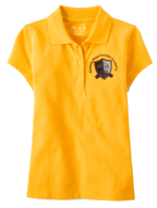 The Children’s Place Girls Uniform Pique Polo Embroidered with School Logo