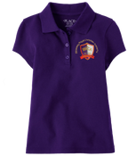 The Children’s Place Girls Uniform Pique Polo Embroidered with School Logo