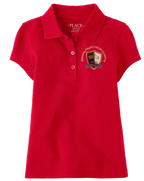 The Children’s Place Girls Uniform Pique Polo Embroidered with School Logo