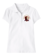 The Children’s Place Girls Uniform Pique Polo Embroidered with School Logo