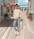 Grounded Together – Personalized Couples Crewneck