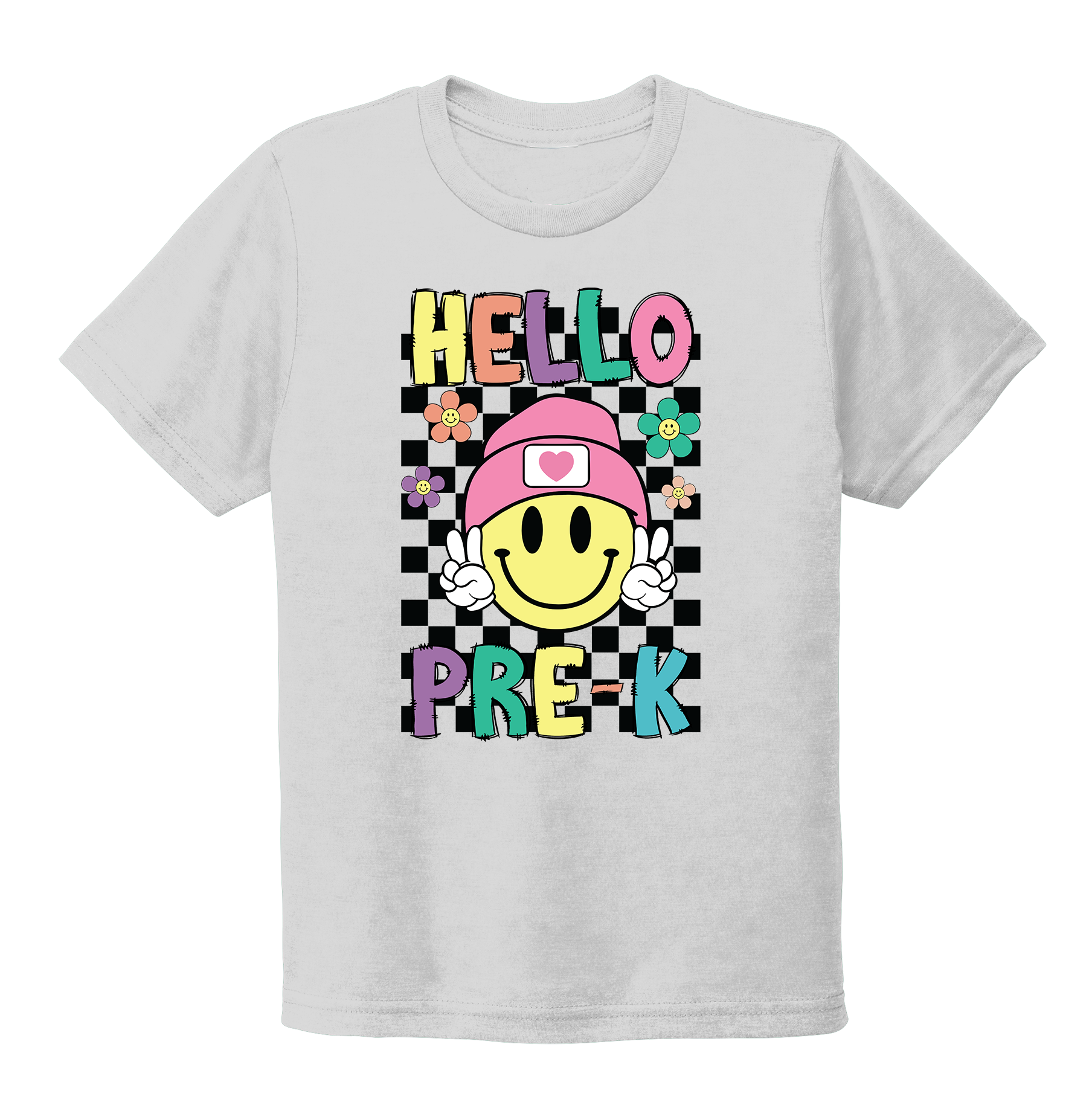 "Hello Pre-K" Youth Back To School T-Shirt