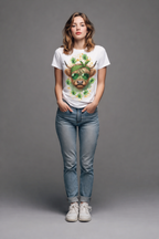 Highland Cow" St. Patrick's Day Graphic T-Shirt🍀