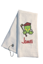 Alien Out-of-This-World Personalized Golf Towel 🌌⛳