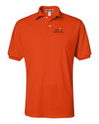Jerzees Unisex 437 Spotshield Polo with COGTB Temple Staff Logo